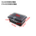 hộp cơm cắm điện 3 tầng Hộp cơm trưa dùng một lần hình chữ nhật cao cấp dày lò vi sóng takeaway thức ăn nhanh bữa ăn trưa gói trái cây - Hộp cơm điện sưởi ấm hộp cơm điện unie Hộp cơm điện sưởi ấm