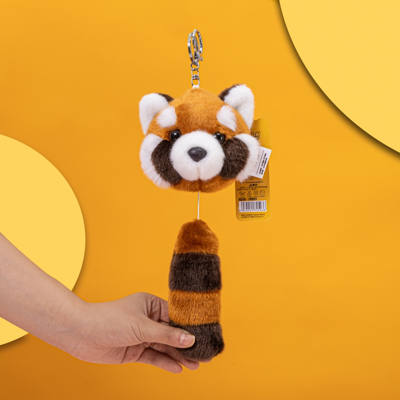 Panda Living Museum Red Panda Pull-Out Bag Pendant Doll Pendant Same Style as in Store Authentic Backpack Pendant Cultural and Creative Gift Panda Living Museum Red Panda Pull-Out Bag Pendant Doll Pendant Same Style as in Store Authentic Backpack Pendant Cultural and Creative Gift
