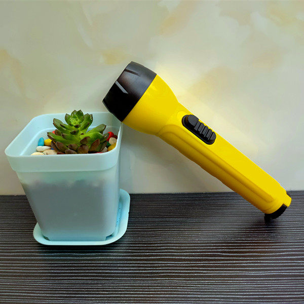 Factory price direct selling outdoor camping camping walking white light LED household energy-saving plastic glare flashlight