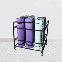 Large capacity yoga cushion containing shelf finishing rack yoga containing barrel foam shaft floor removable finishing placement shelf
