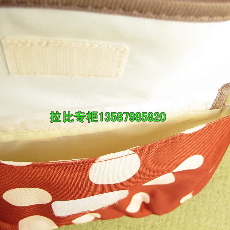 Rabbi Chính hãng Mới LOEHZ10802 Túi đựng đồ chấm bi cho bé giỏ bỉm sữa