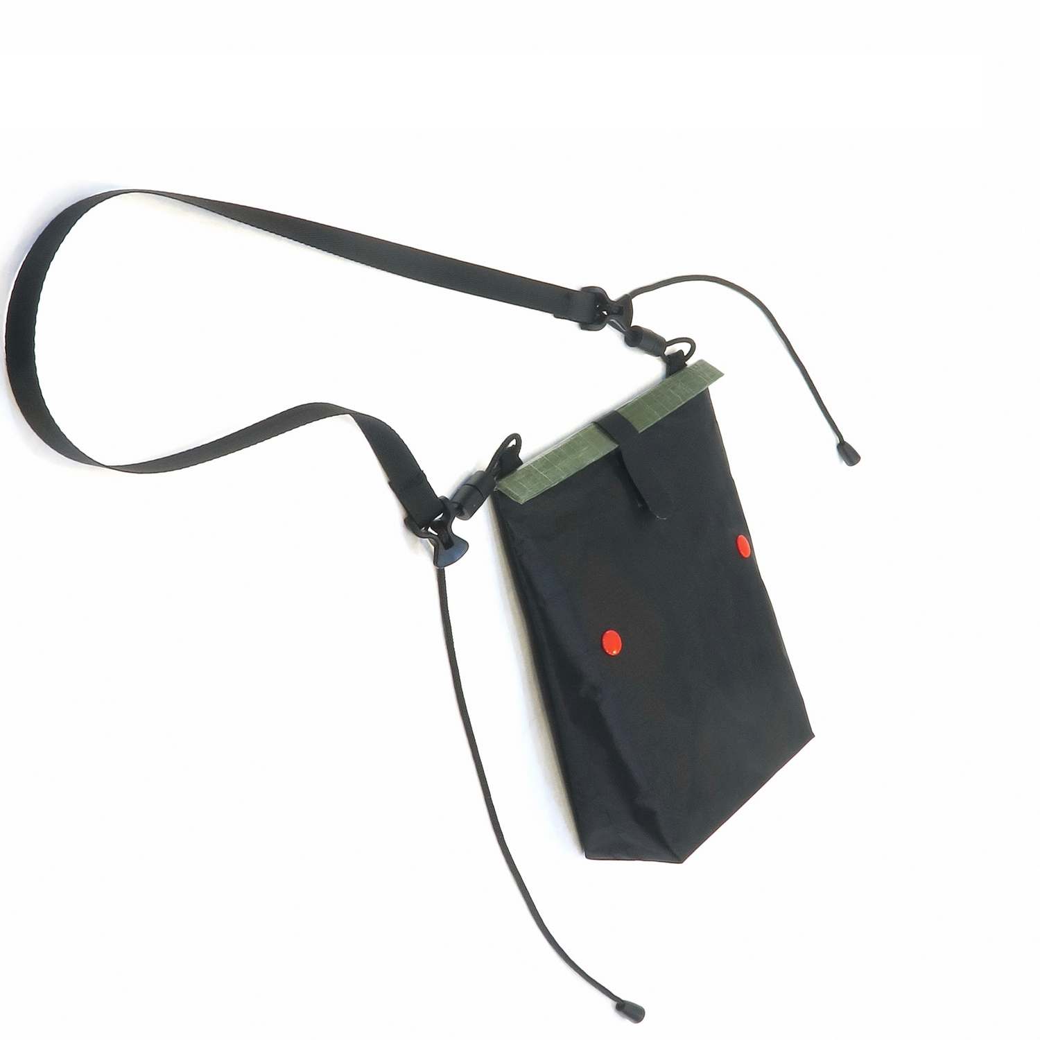 Ultra Light Small Bag Vertical folding cuben 1 1L 30 gr Outdoor rain-proof travel inclined satchel bag Single shoulder EDC