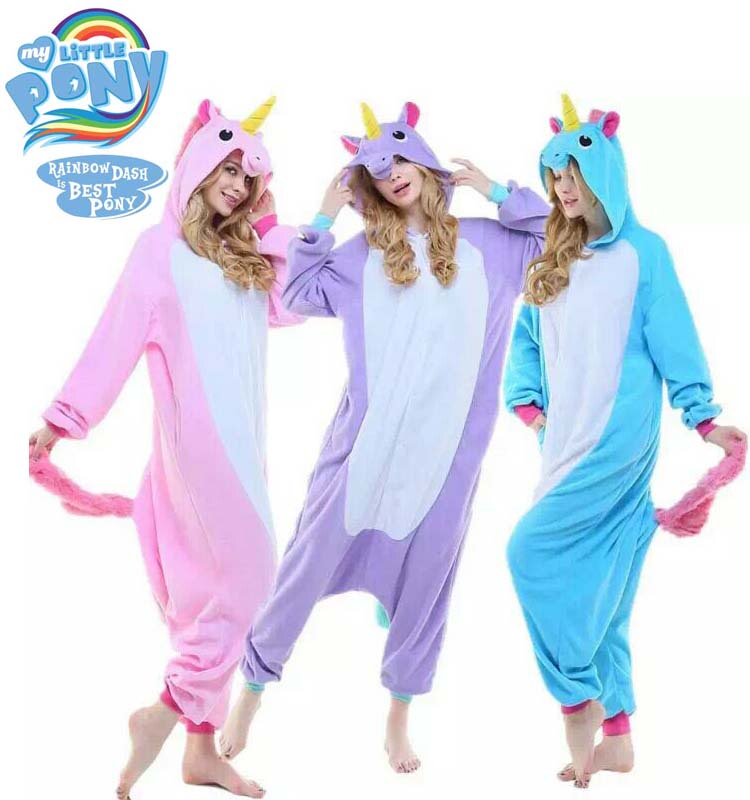 Halloween Parent-Child Costumes Cartoon Animal Unicorn Performance Costumes European and American Animation My Little Pony One-Piece Game Uniforms