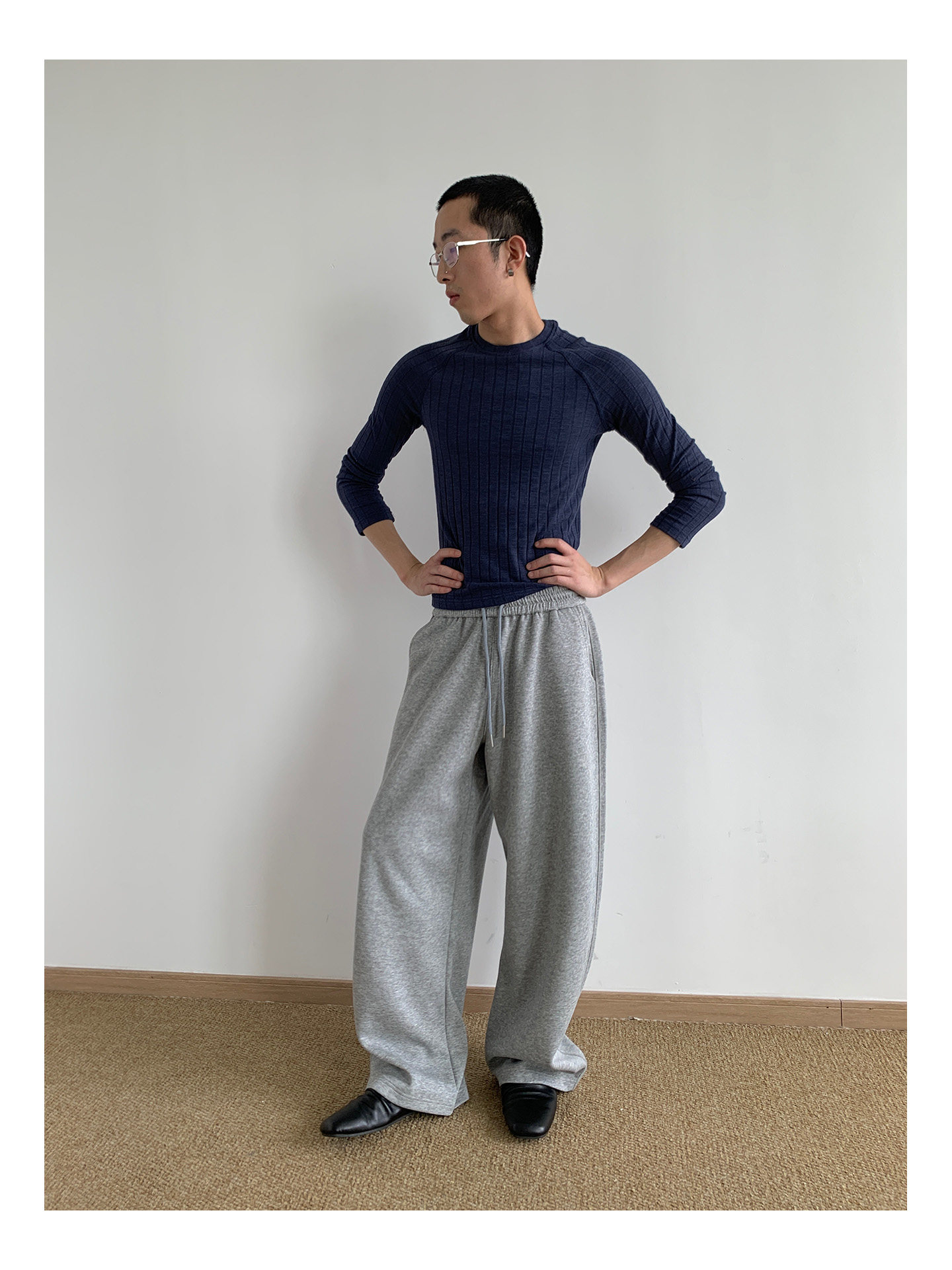 MION Heavyweight Wide-Leg Sweatpants