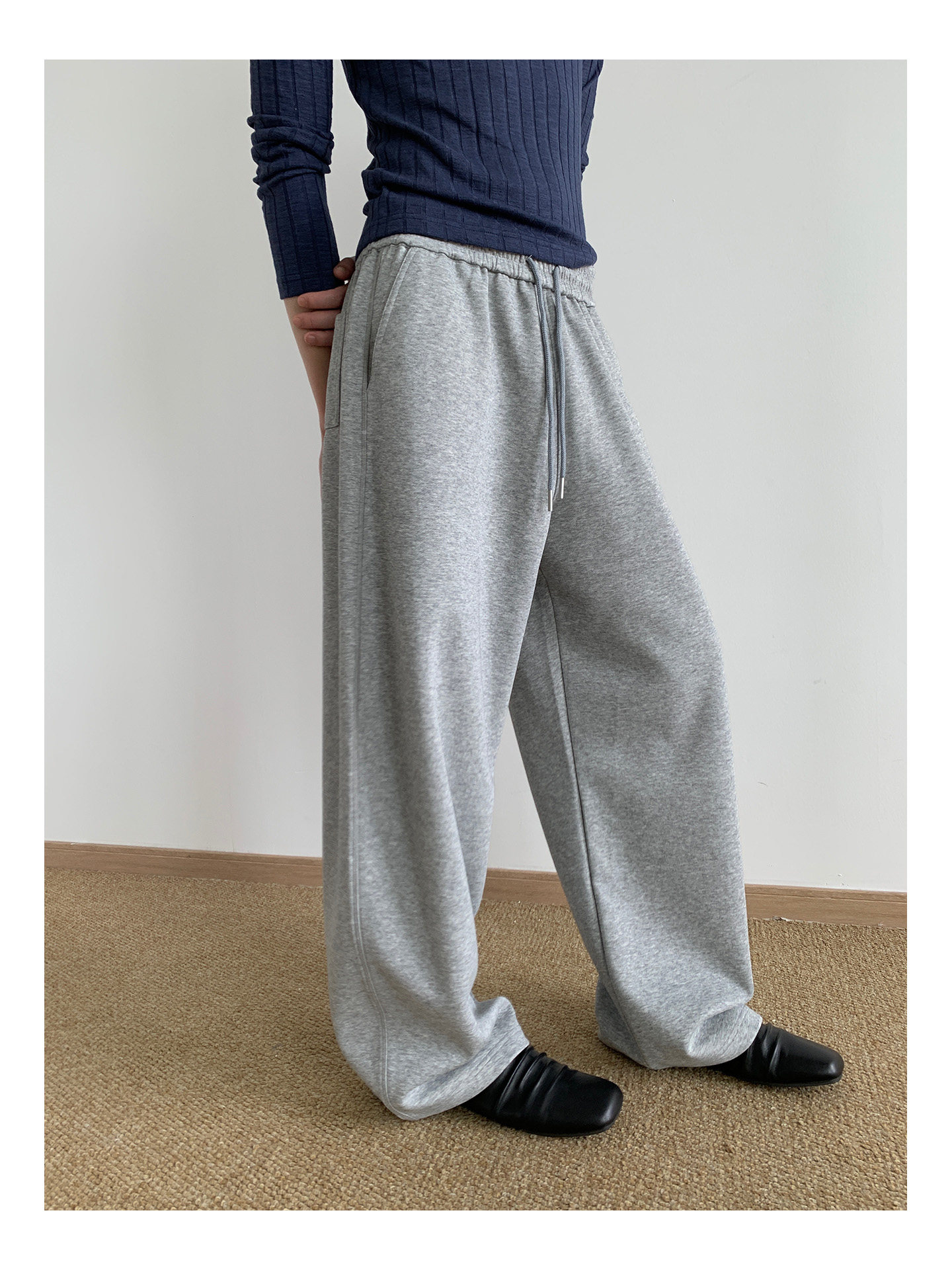 MION Heavyweight Wide-Leg Sweatpants
