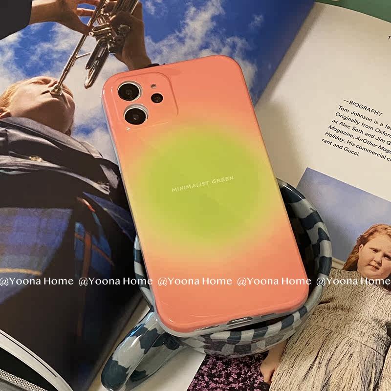 Yoona Home Summer's gradual fall applies iPhone12promax Apple 11 phone protection shell xs xr soft x