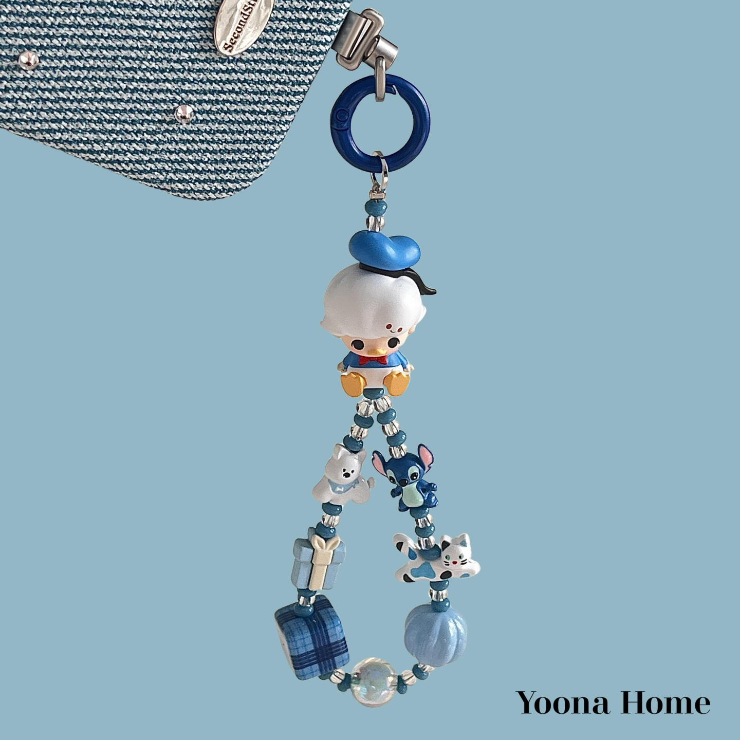 原创DIY迪士尼DIMOO米奇手机链挂绳适合送给谁？-手机链-淘宝百科网