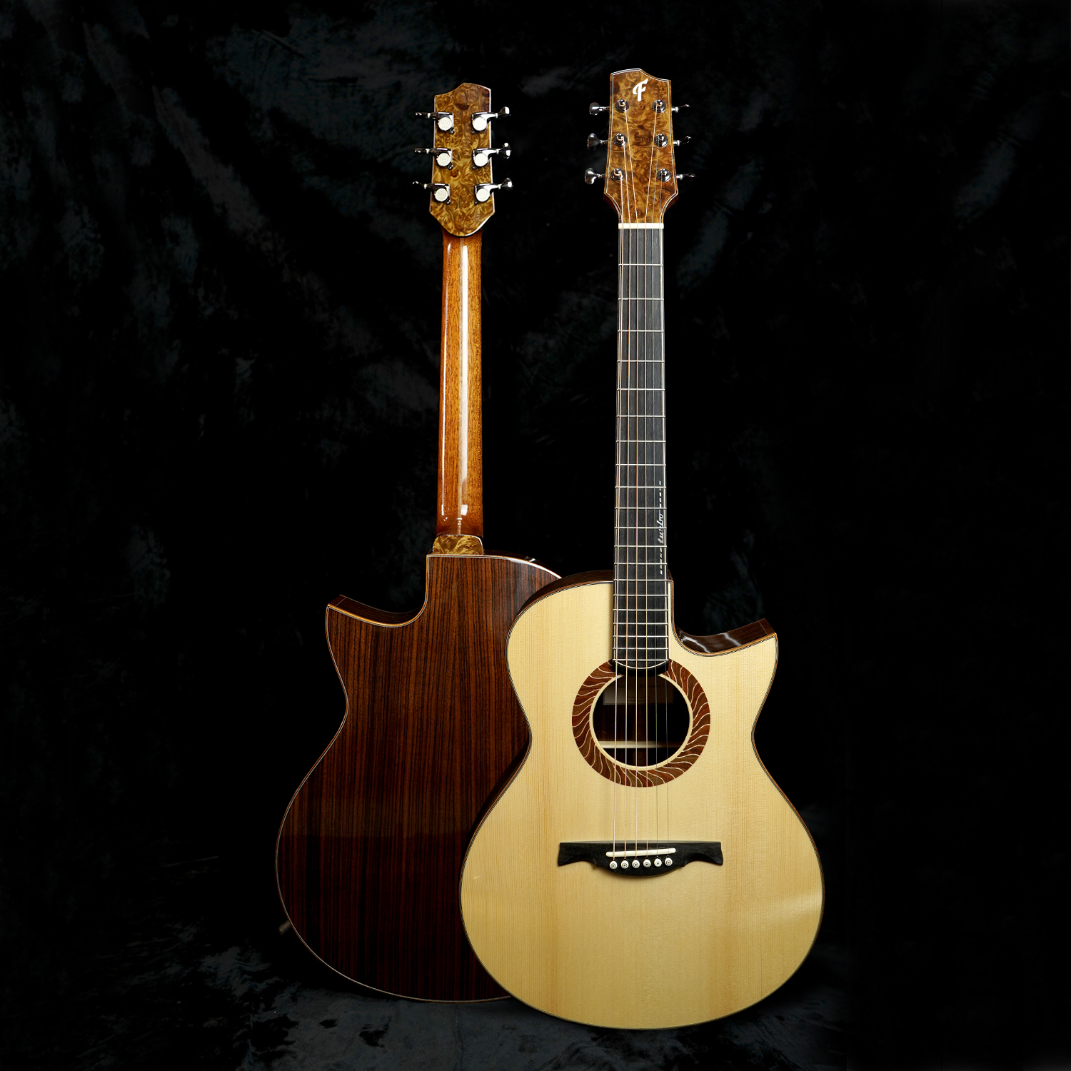 (Fibonacci Fibonacci) foundation handmade guitar cellist Wang Zhiyuan
