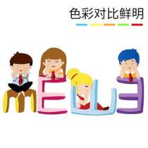  Materials Class culture Primary and secondary schools to prevent myopia Love to protect eyes Theme cultural wall wall stickers Classroom corridor close