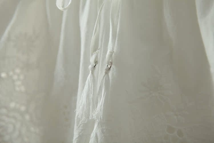 Quần nữ có hương vị Hồng Kông hè 2018 cotton mới cộng với quần lửng cổ tích rỗng đầu xà cạp hoang dã phụ nữ mặc - Quần short quần jean ngắn nữ
