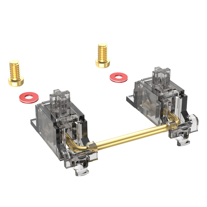 Durock V3 Black Transparent Screw-In Stabilizer Pcb Fake Shaft V3 Screw in Stabilizer Smokey