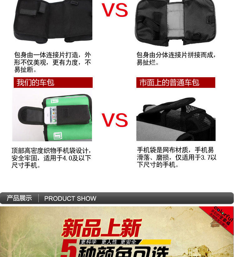 Sacoche pour vélo ROSWHEEL - Ref 2224367 Image 9