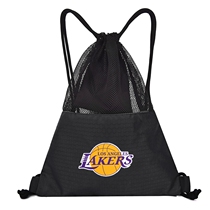 Customized new logo backpack shoulder sports fitness waterproof drawstring pocket basketball bag unisex swimming bag