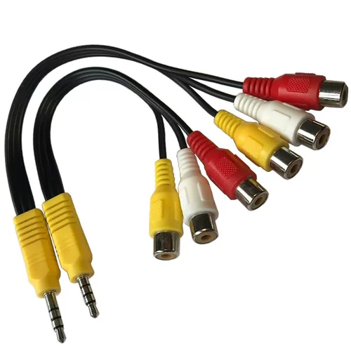 Танцующее общее соединение телевидение 1 точка 3 Преобразование видео ввод AV ROTOR, одна -три -в одном игровой консоли