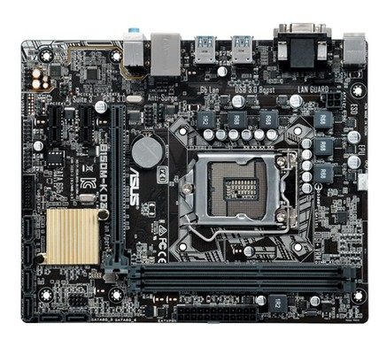 Rush New Asus SUSTech B150M-K H110M-K H110M-K DDR4 memory motherboards support 6 generation 7 generation 1151 pin