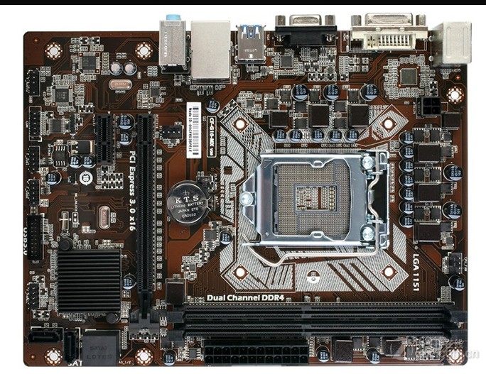 Punch New Seven Rainbow C H110M-K full-solid version V20 H110M PRO-VD H110 motherboard