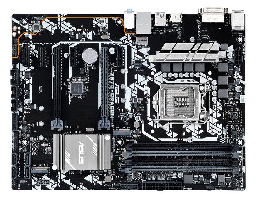 Supernew Asus SUSTech Z370-DRAGON large board supports eight generations of nine generations of CPU9400F DDR4 memory