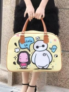 Cartoon túi du lịch công suất lớn túi duffel xách tay nữ nhỏ dễ thương túi du lịch Hàn Quốc túi hành lý ngắn túi du lịch