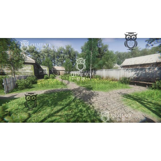Unity Rustic Environment 1.2 Rural Fields, Villages, Forests, Houses, Indoor and Outdoor Scenes