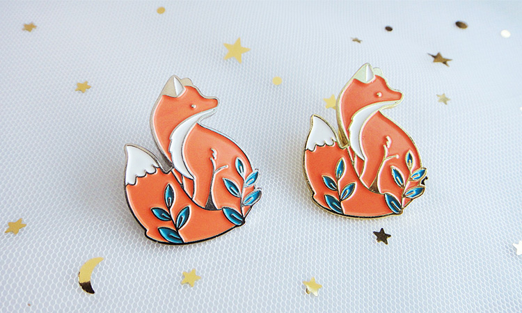 []] Làm nhỏ mầm tươi trong rừng, phụ kiện khăn choàng bằng kim loại cô gái ghim cài áo sơ mi nam