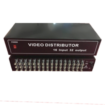 16 in and 32 out video splitter BNC1 points 2 monitoring distributor splitter gain amplification
