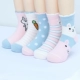 Vớ trẻ em mùa xuân và mùa thu và mùa đông cotton ở bé trai và bé gái 1-3-5-7-9-12 tuổi bé dày lên trong vớ