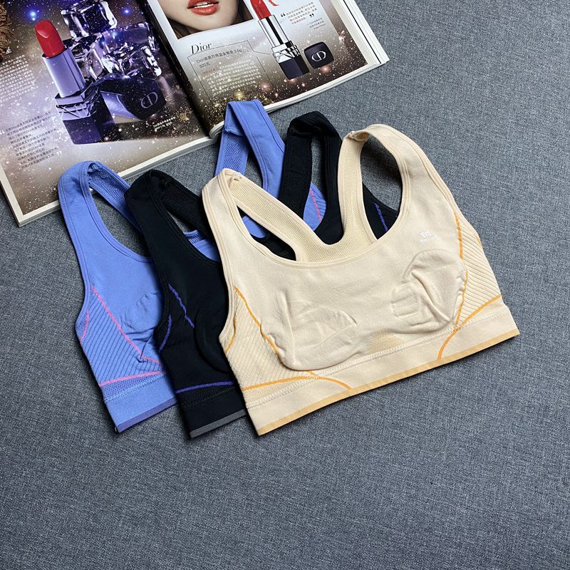 Bvd Sports Corset Bra Short Pullover Vest Without Rims Quick-Drying Breathable Bra for Women