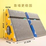 Вертикальная кошачья доска треугольник наклоняющийся колокольчик, кошачья игрушка измельчение когтя из гофрированного гофрированного кошачьего гнезда бесплатная доставка