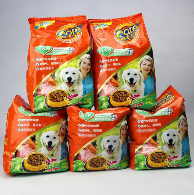 Good Master Dog Food Beef fruit and Vegetable dog food 2.5KG500G*5 Pack Teddy Golden Retriever ອາຫານສົ່ງຟຣີ