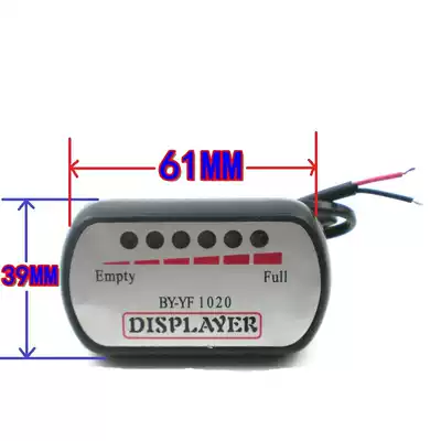 Electric vehicle modified power display meter Battery meter Battery indicator 24V36v48v60v meter