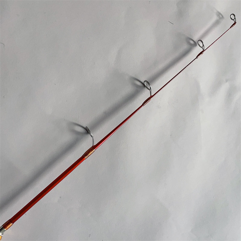 Ice удочкой 船鹰冰钓竿 冬钓鱼杆软调筏竿玻纤扁梢圆梢 超短船筏鱼竿