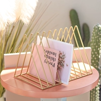 Маленькая книжная полка Ins Iron Art Office Sette Set Student Shelf Студенческая книжка Книжная книга Классификация