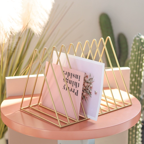 Маленькая книжная полка Ins Iron Art Office Sette Set Student Shelf Студенческая книжка Книжная книга Классификация