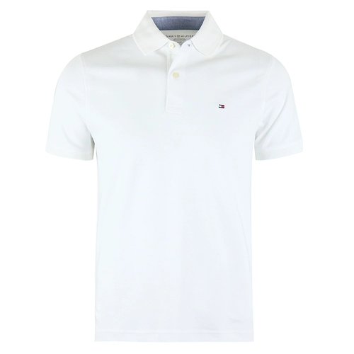 Tommy hilfiger, футболка polo, короткий рукав, облегающий крой