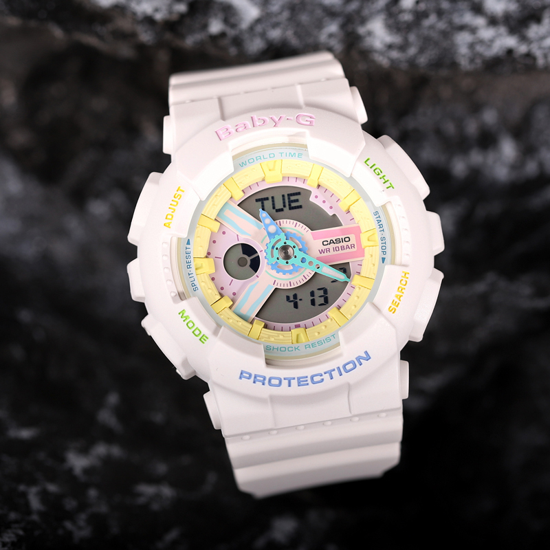 Casio Watch Kidsren's Student Digital Watch Baby-G Harajuku Daytime Ba-110Xtm-7A/1A/Xrg/Be Casio Watch Kidsren's Student Digital Watch Baby-G Harajuku Daytime Ba-110Xtm-7A/1A/Xrg/Be