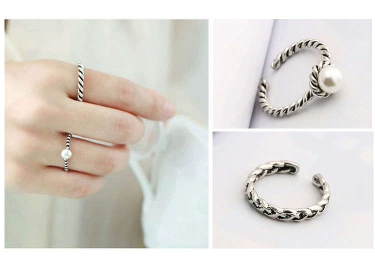 Gió lạnh mở vòng điều chỉnh mạng chung màu đỏ Nhật Bản và người Hàn Quốc sinh viên Judi retro kết hợp vòng đơn giản