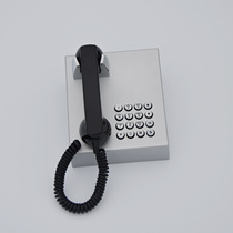 Industrial Grade Desktop Style Bank Customer Service Telephone STAINLESS STEEL FREE DIAL TELEPHONE AUTOMATIC DIAL TELEPHONE