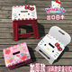 Japanese high-quality KT cat Kitty cartoon thickened plastic folding stool chair children's small bench home