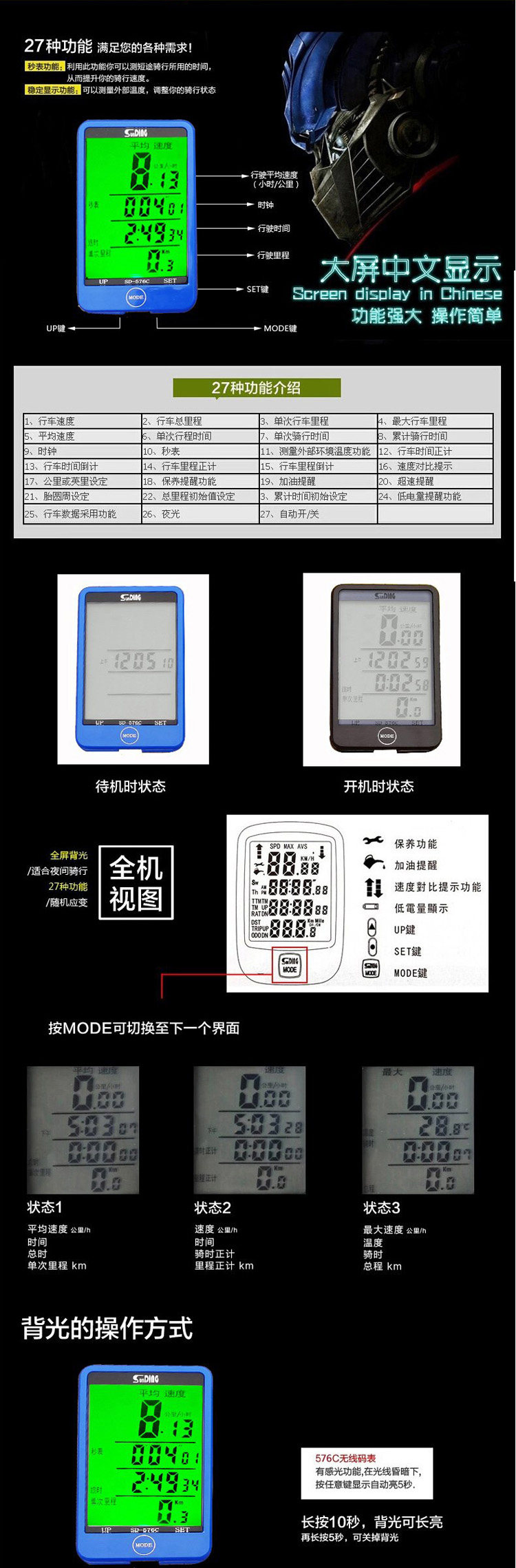 Tableau de bord vélo - Ref 2429474 Image 6