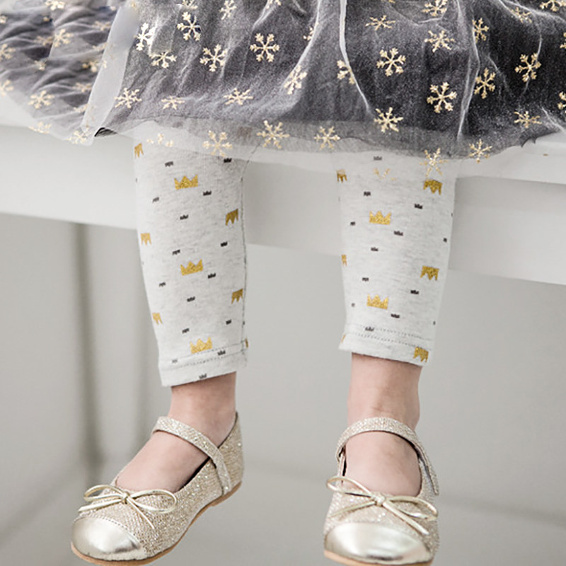 Girls' leggings Korean version spring and autumn style outerwear autumn clothes baby cotton thin section small and medium children's clothing children's long trousers