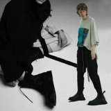 Martens, модные высокие короткие сапоги с молнией, из натуральной кожи