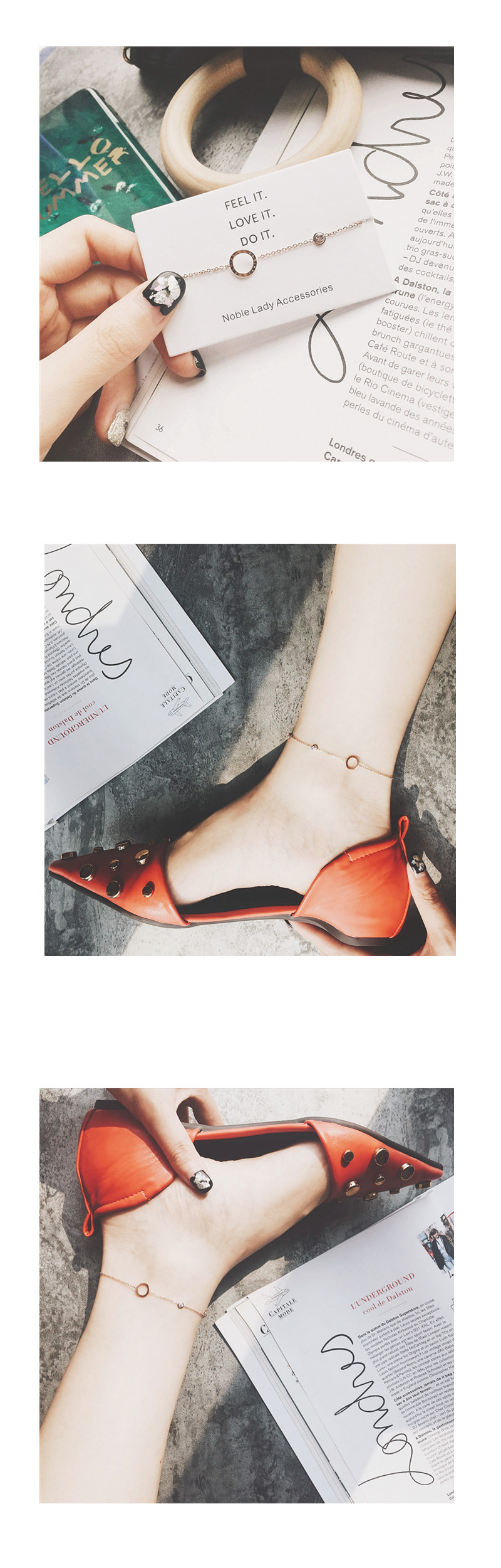 Chaine de cheville Femme OTHER   - Ref 3101443 Image 9