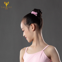 Tianyi Dance products Emperor Ballet examination head flower hairpin plate Hair accessories Headdress Rose edge clip Childrens female hairpin