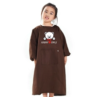 Кофейный, с медвежатами