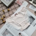 Quần lót nữ cotton rỗng cotton 裆 cô gái eo giữa cô gái quần lớn kích thước quần lót nữ - Tam giác quan lot nu Tam giác