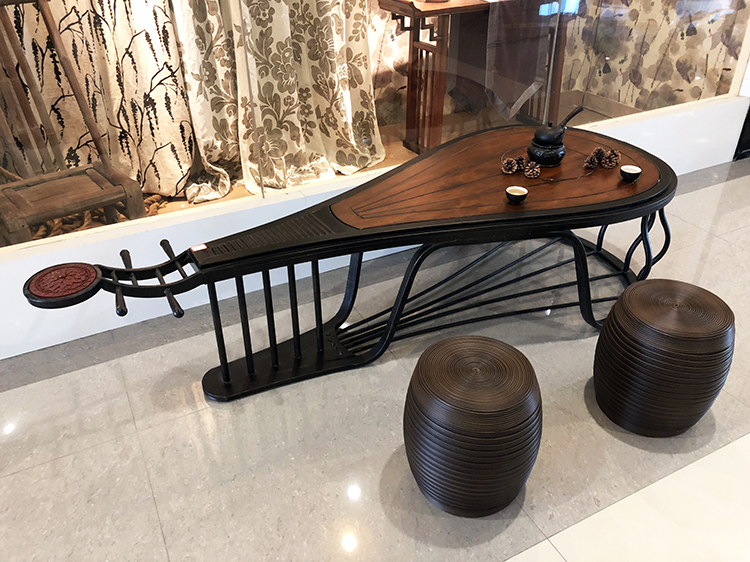 ghế mây trống phân phân của Trung Quốc với Nhật Bản-phong cách phòng trà den sống nội thất phòng ghế ngoài trời thay đổi giày phân của mình - Cái ghế ghế tựa lưng