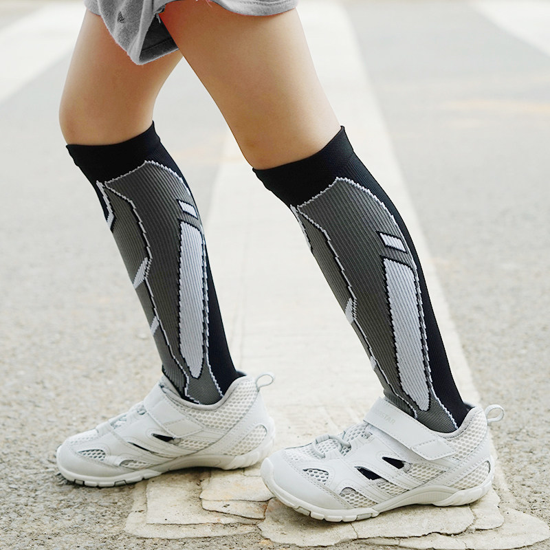 Spring and summer children's riding socks four seasons men's and women's children's professional sports socks balance car quick-drying socks calf mid-tube socks