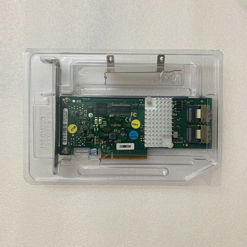 Fujitsu SAS SATA 9211-8i D2607 IT Chip 8 Pass Pass Card LSI Pass-thru