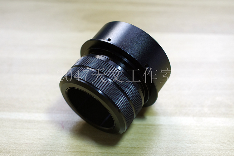 Astronomical telescope eyepiece spiral lock quick lock head