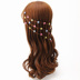 Dễ thương trẻ em mini kẹp tóc màu acrylic rhinestone đậu Hà Lan khóa phụ kiện tóc kẹp tóc cô gái nhỏ mũ nơ kẹp tóc Phụ kiện tóc